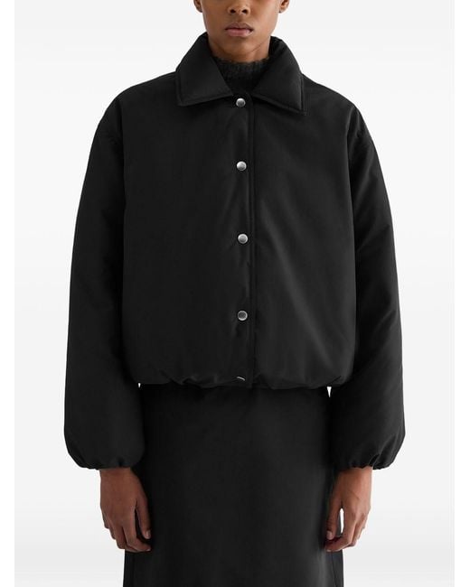 Jil Sander Black Short Down Jacket