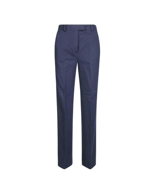 Circolo 1901 Blue Cotton Trousers