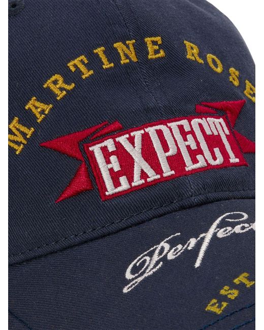 Martine Rose Blue Cap With Logo for men