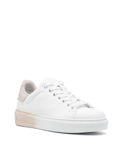 Sneakers con effetto sfumato di Woolrich in White