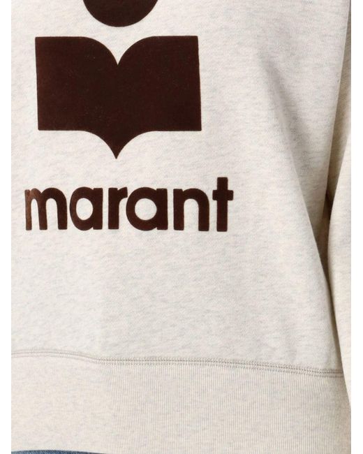Isabel Marant White Moby Cotton Sweatshirt