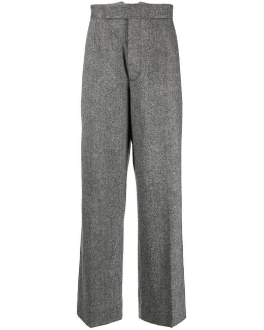 Vivienne Westwood Gray Humphrey Virgin-wool Blend Trousers for men