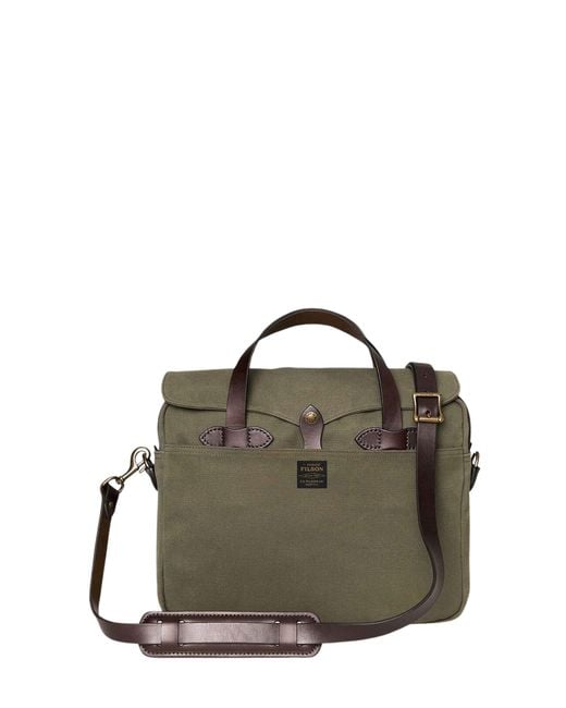 Filson Metallic Briefcase Luggage Twill for men