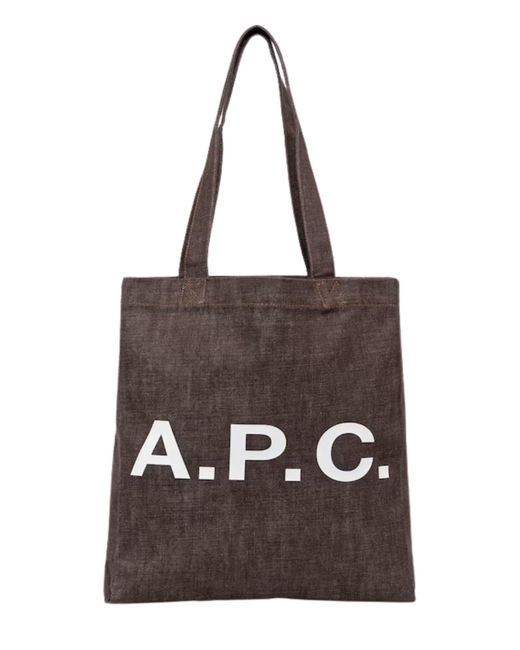 A.P.C. Red Tote Lou Bag