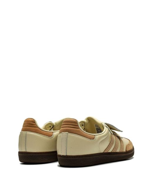 Adidas Brown Samba Lt Sneakers