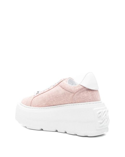 Casadei Pink Nexus Sneakers