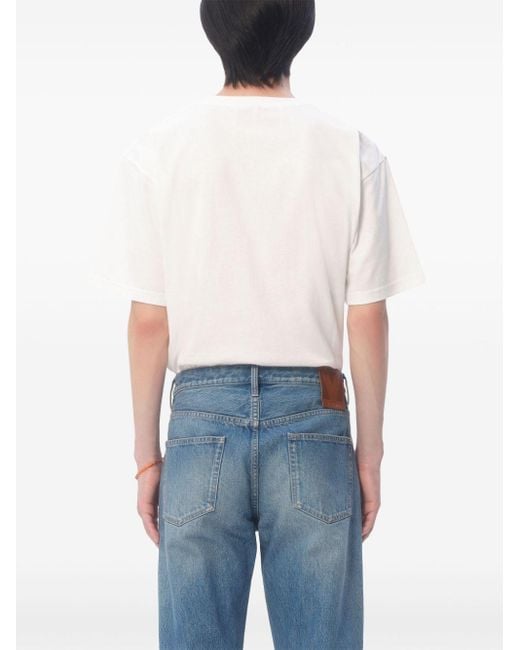 T-Shirt Chez di Valentino in Blue da Uomo