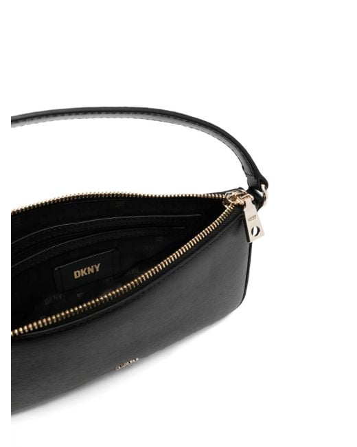 DKNY Black Bryant Leather Crossbody Bag