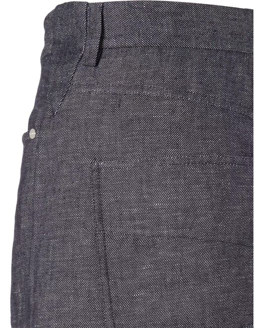 Fendi Gray Long Jeans for men