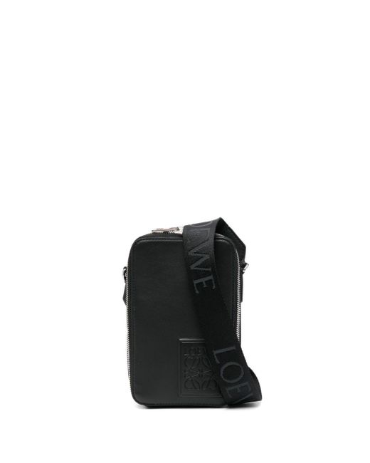 Loewe Black Pocket Leather Mini Bag for men