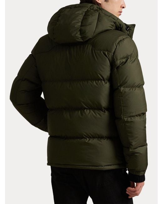 Polo Ralph Lauren Green Bomber Jacket With Zip for men