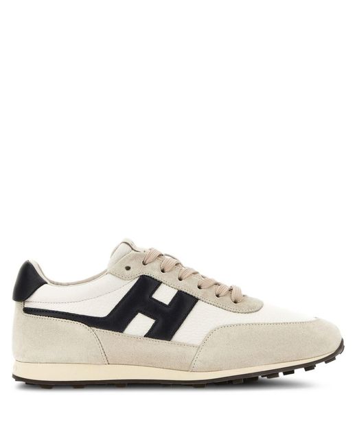 Hogan White Athletic Sneakers for men