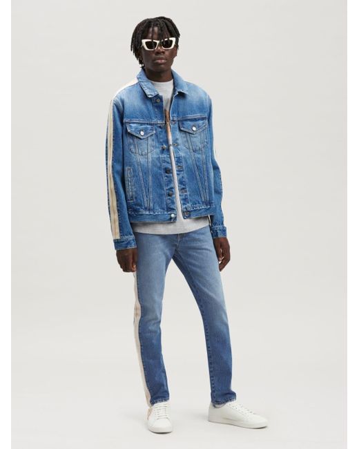 Palm Angels Blue Jeans Clear for men