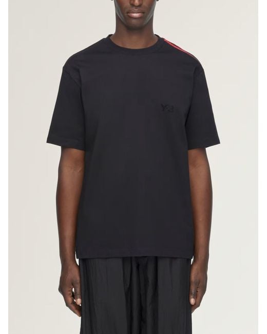 Y-3 Black Grd T-Shirt for men