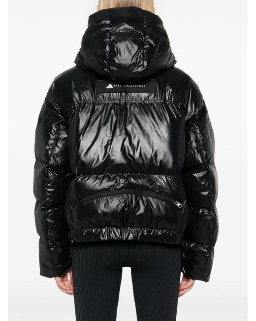 Adidas By Stella McCartney Black Puffer Down Jacket