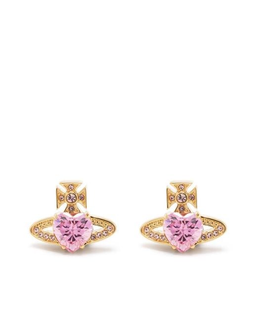 Vivienne Westwood Pink Ariella Earrings