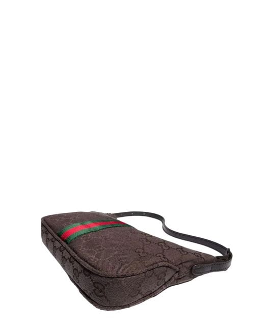 Gucci Brown Small Lunetta Bag for men