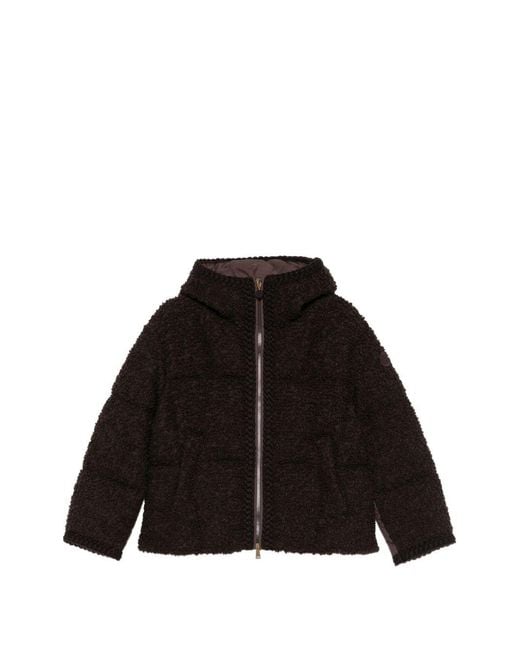Moncler Black Cristallin Short Down Jacket
