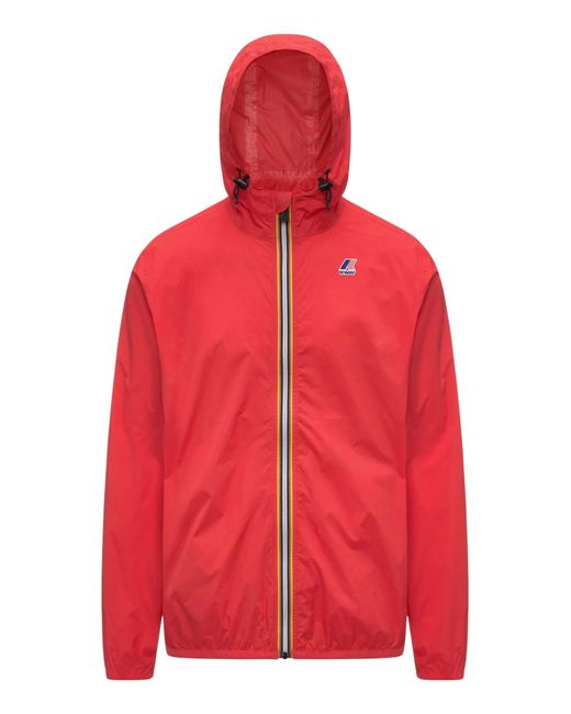 K-Way Red Le Vrai 4.0 Claude Jacket for men