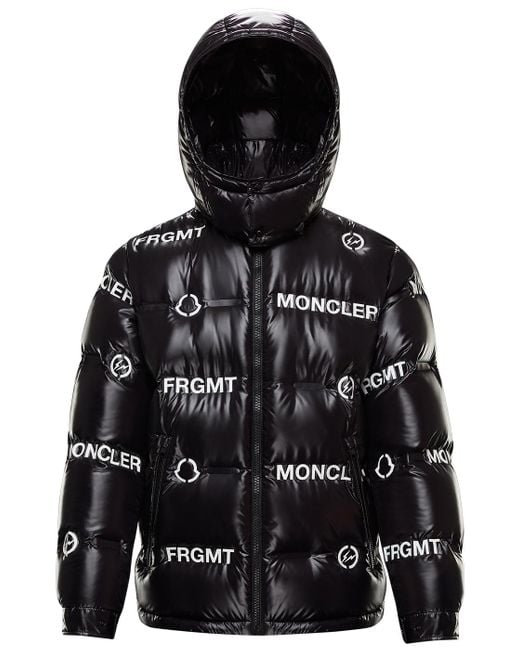 Moncler Genius Synthetic Nylon Laqué Down Jacket in Black for Men - Lyst