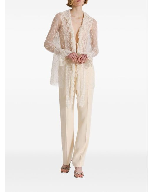 Camicia di Alberta Ferretti in White