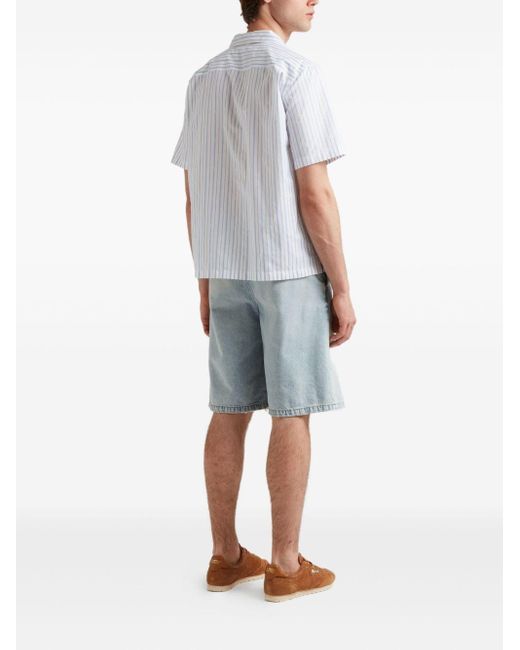 McQueen White Shirt With Logo for men
