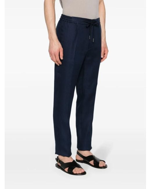 Tagliatore Blue Icoman Trousers for men