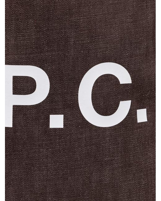 A.P.C. Red Tote Lou Bag