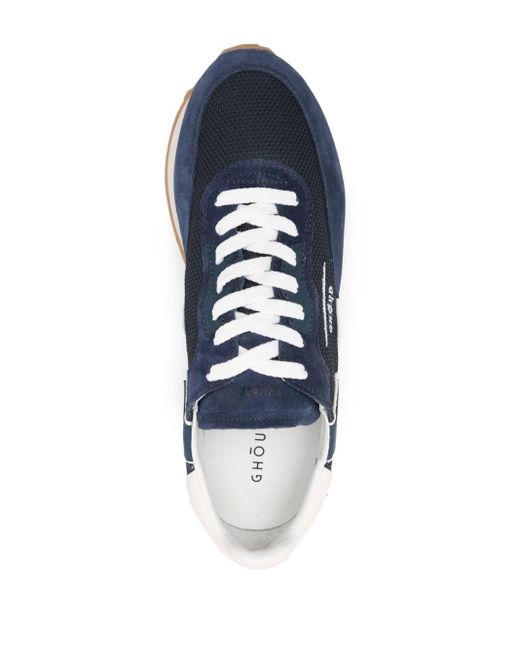 GHOUD VENICE Blue Rush One Suede Sneakers for men