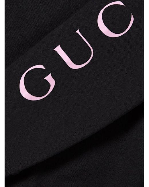 Gucci Black Sweatshirt With Print for men