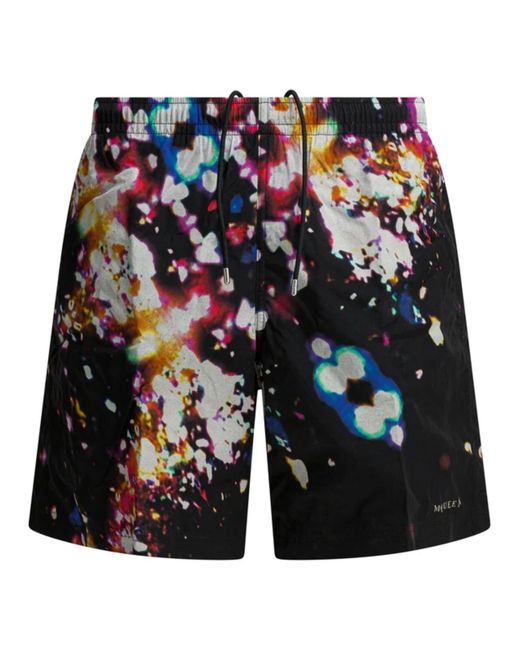 McQueen Blue Sea Boxer Shorts for men