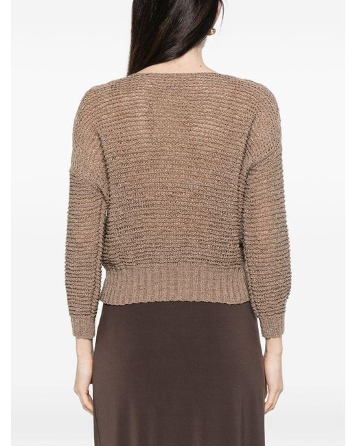 Base London Natural Cotton Blend Sweater