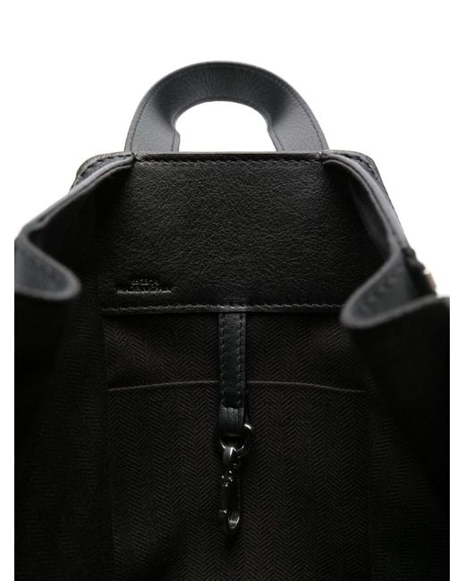 Loewe Black Hammock Compact Leather Handbag