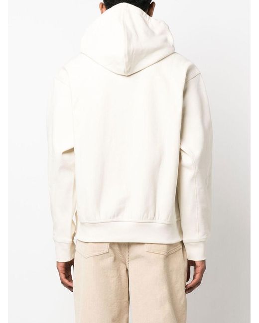 Carhartt White Hoodie With Logo for men