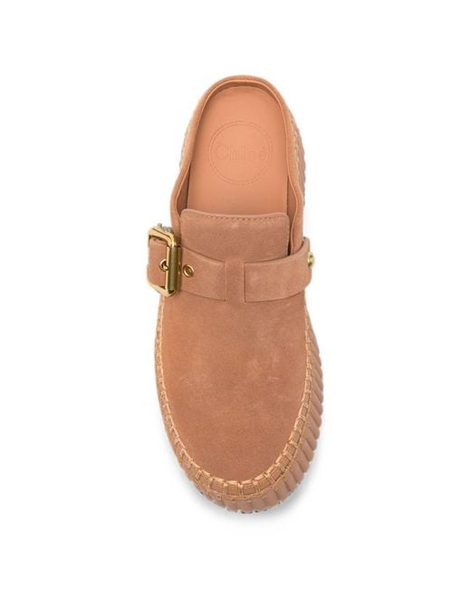 Chloé Brown Chloé Neutrals Shoes