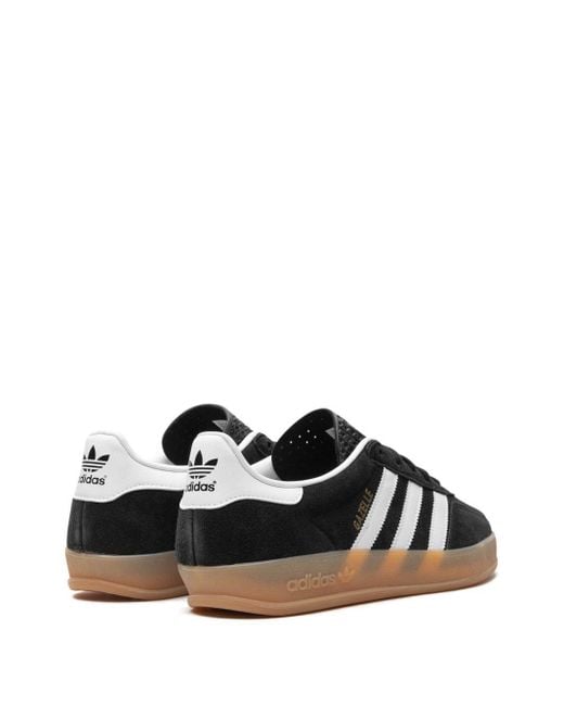 Adidas Originals Black Gazelle Indoor Shoes for men