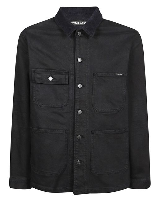 Tom Ford Black Denim Jacket for men