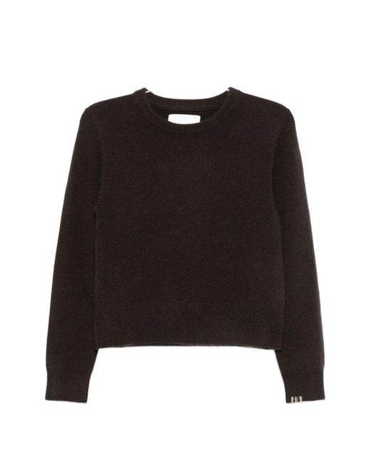 Extreme Cashmere Black Cashmere Crewneck Sweater