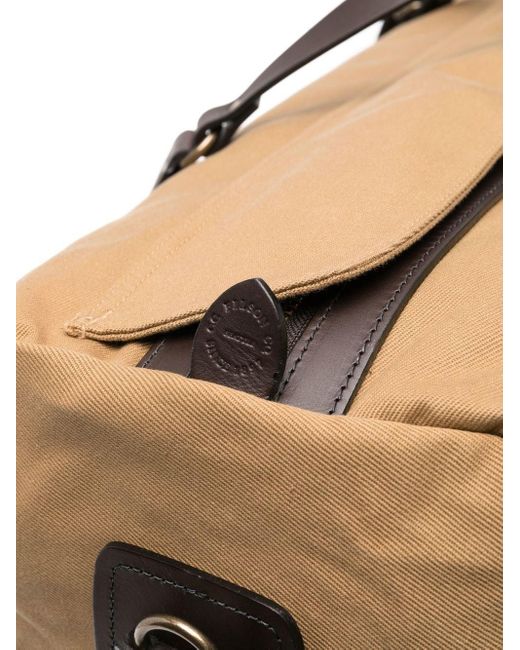 Filson Brown Rugged Twill Duffle Bag for men