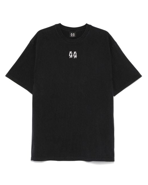 44 Label Group Black Fossil T-Shirt for men