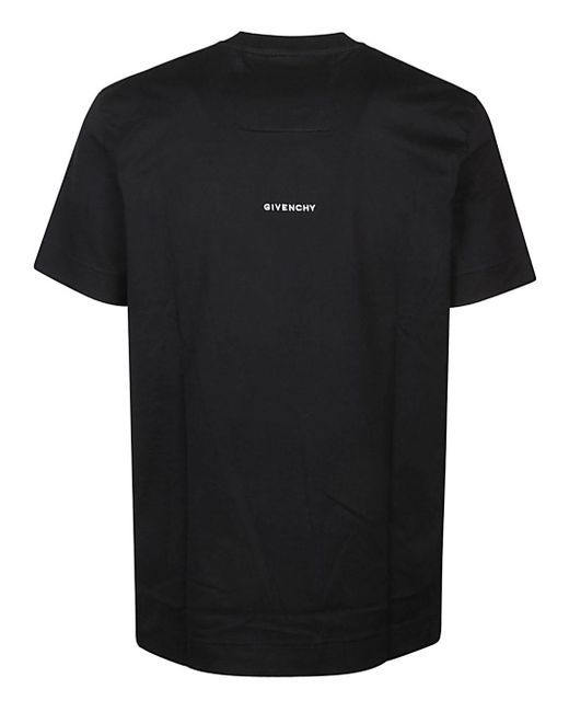 Givenchy Black Cotton T-shirt for men