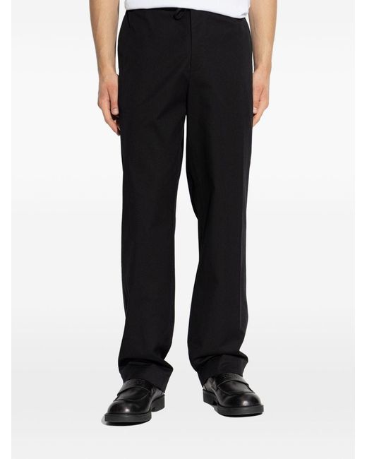 Dries Van Noten Black Penny Pants for men