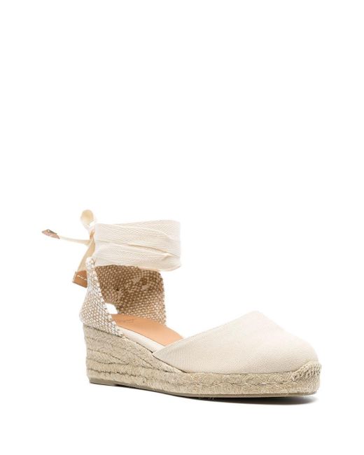 Castaner White Carina Canvas Espadrilles