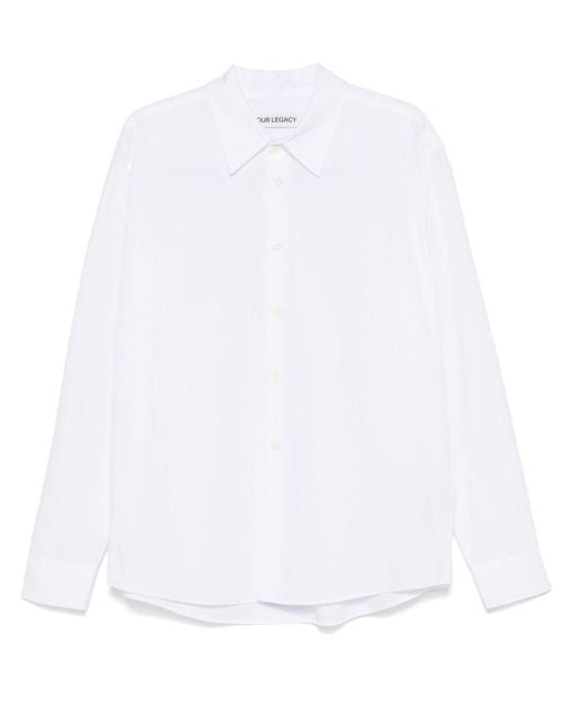 Our Legacy White Beyond Shirt for men