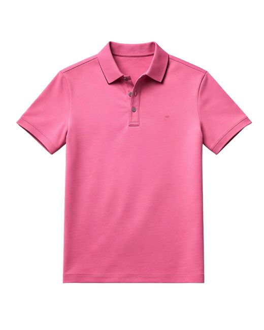 Michael Kors Pink Polo Shirt With Logo for men