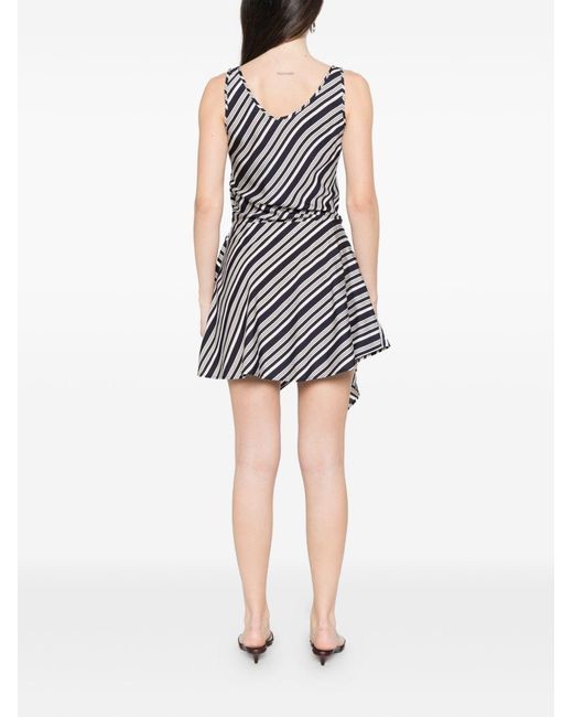 IRO White Unya Asymmetric Dress