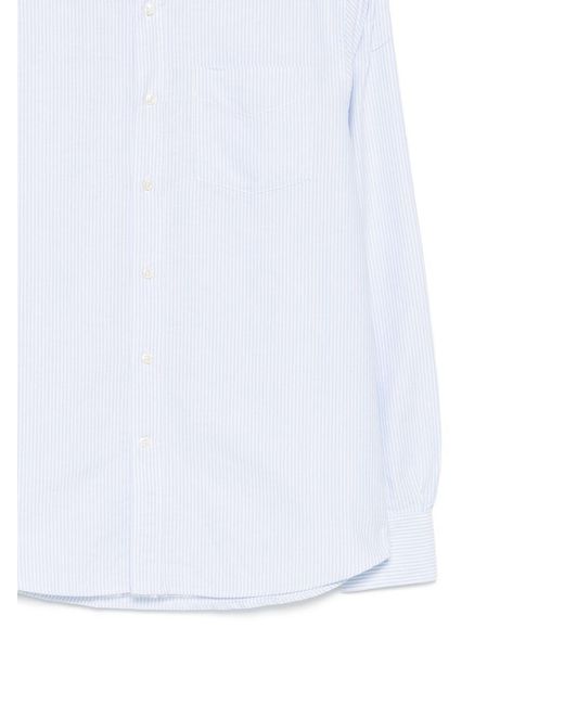Deperlu White Andy Oxford Shirt for men