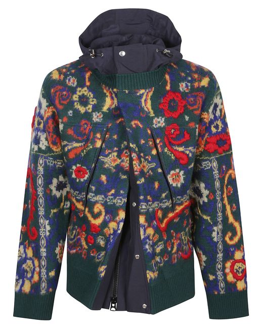 Sacai Blue Wool Jacket for men