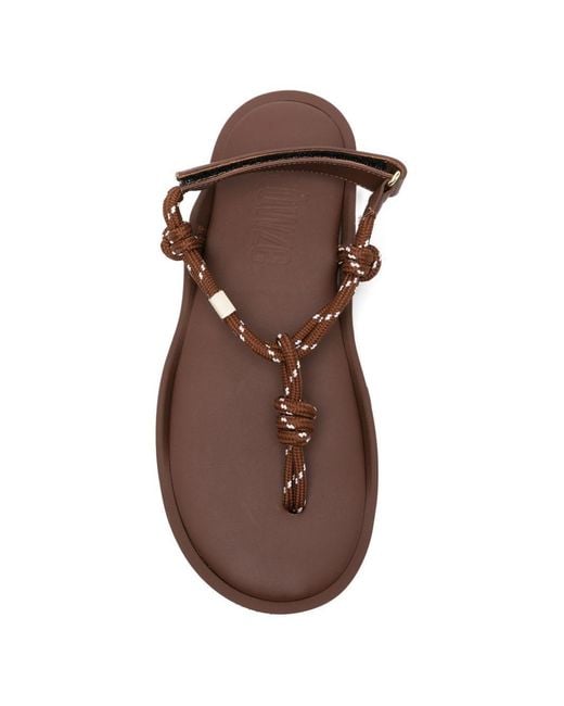 FLOWZE Brown Flò Sandals