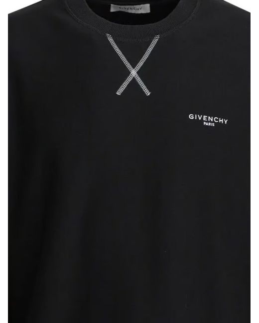 Givenchy Black Couture Seam Sweatshirt for men